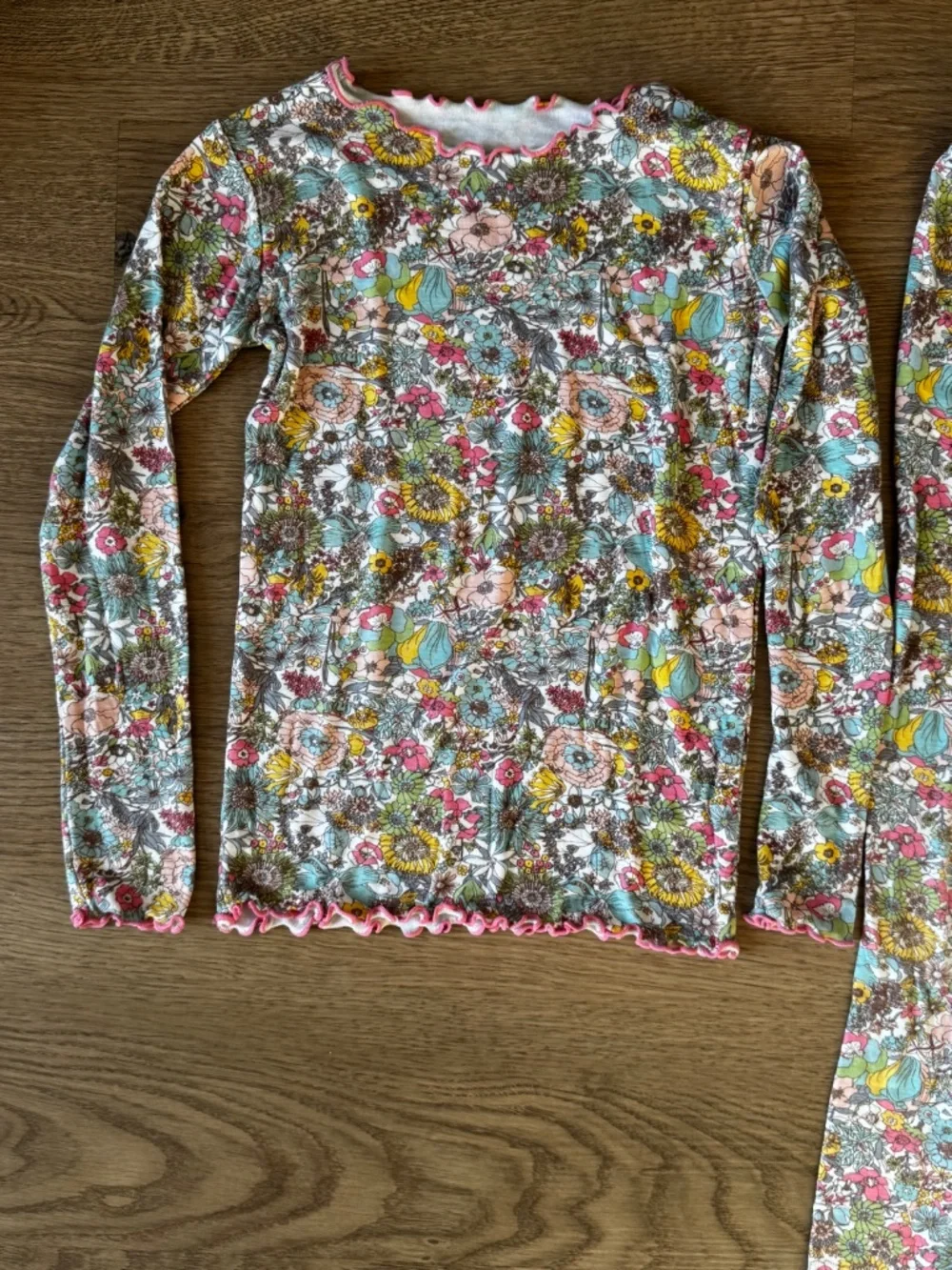 Vaenait Baby Floral Modal Pajama Set Girls Size 6-7 Years Soft Stretch 2 Piece